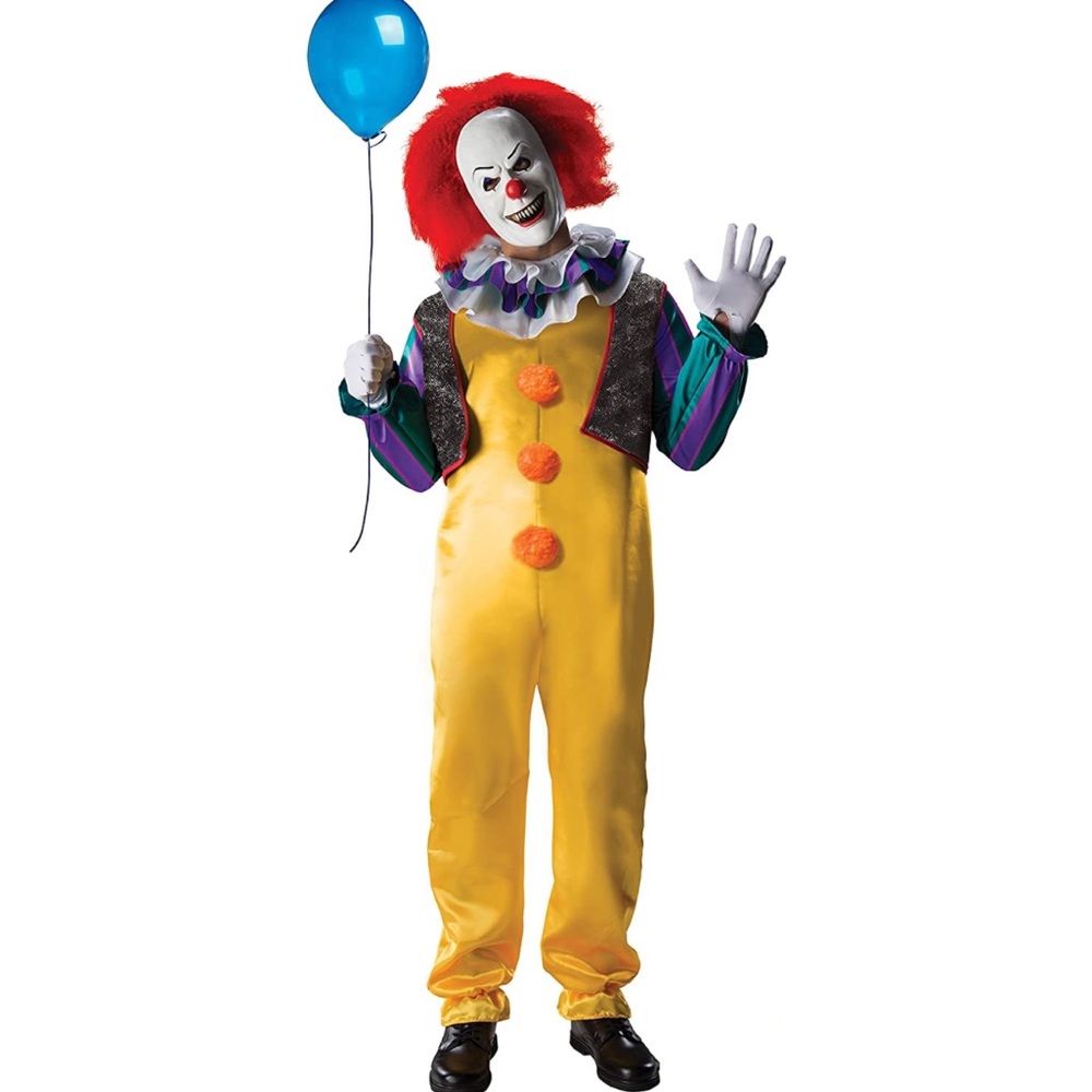 Rubie's Costume Men's It The Movie Adult Pennywise Deluxe, Multicolor